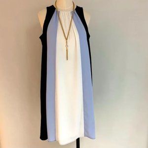 CECE Swing Color Block Dress NWOT